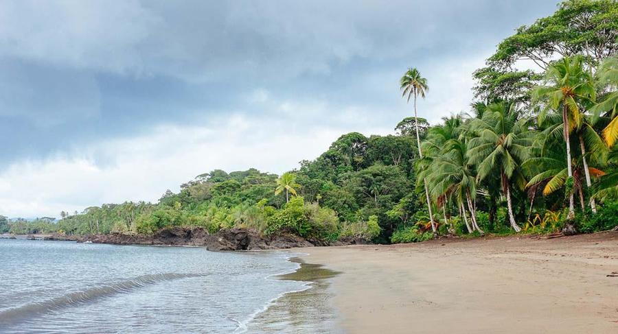Playa en el Pacífico Colombiano